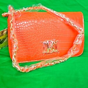 Badgley Mischka Crocodile Bag